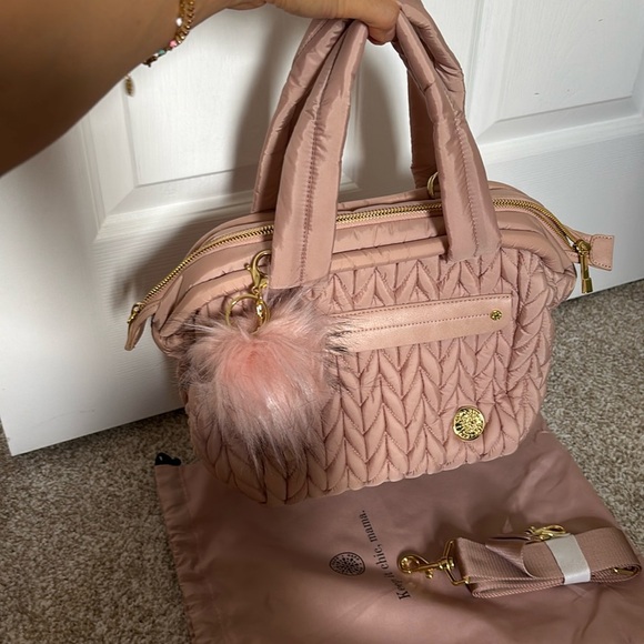 Paige Mini Dusty Rose Happ Diaper Bag - Picture 2 of 6